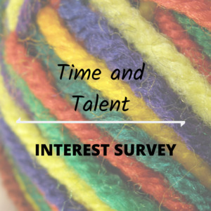 time and talent interest survey